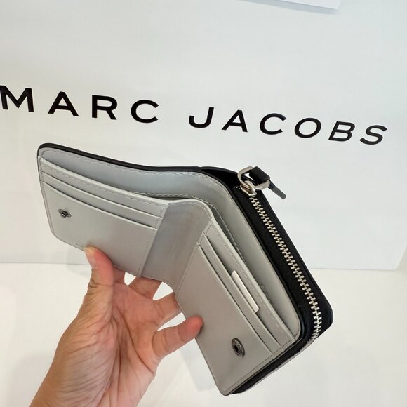 MARC JACOBS Mini Chain bag 4F5SMN005S01 & 4F5SMP030S01 Mini Compact Wallet - Picture 15 of 16